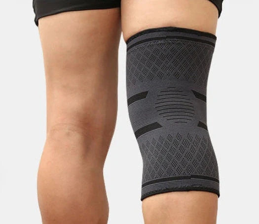 Anti-slip breathable knee support in various colours and sizes