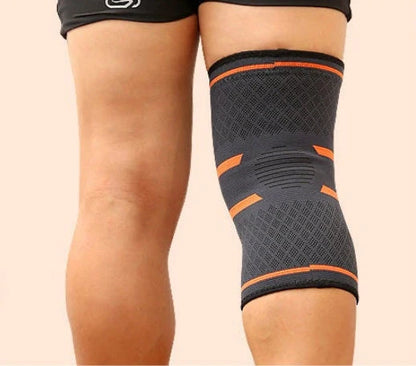 Anti-slip breathable knee support in various colours and sizes