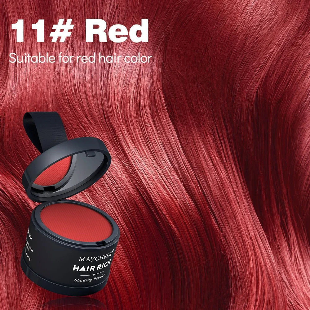 Hairline sculpting contour powder in plastic container with 4g content and waterproof properties