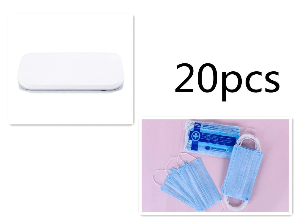 Double UV Phone Sterilizer Box with Aromatherapy Function for personal item disinfection