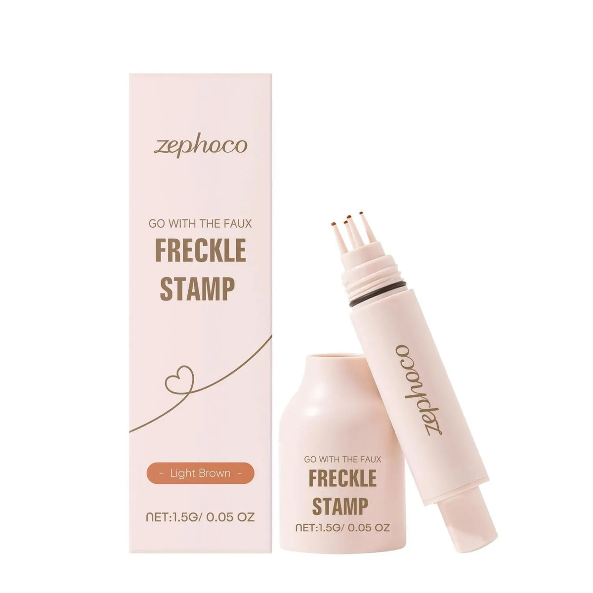 Freckle removal pen in brown shades, 15g, with kaolin and silicone oil