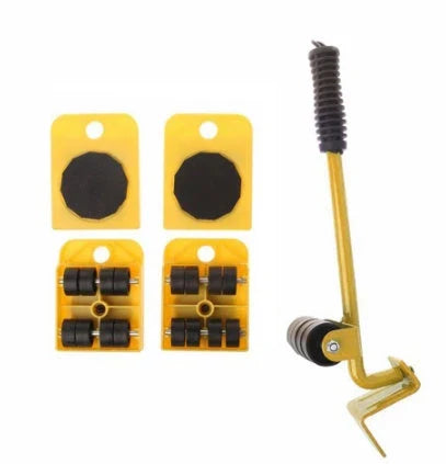 Professional Furniture Moving Lifter Tool with lever mechanism to easily lift and move heavy furniture pieces like beds, sofas, and cabinets.