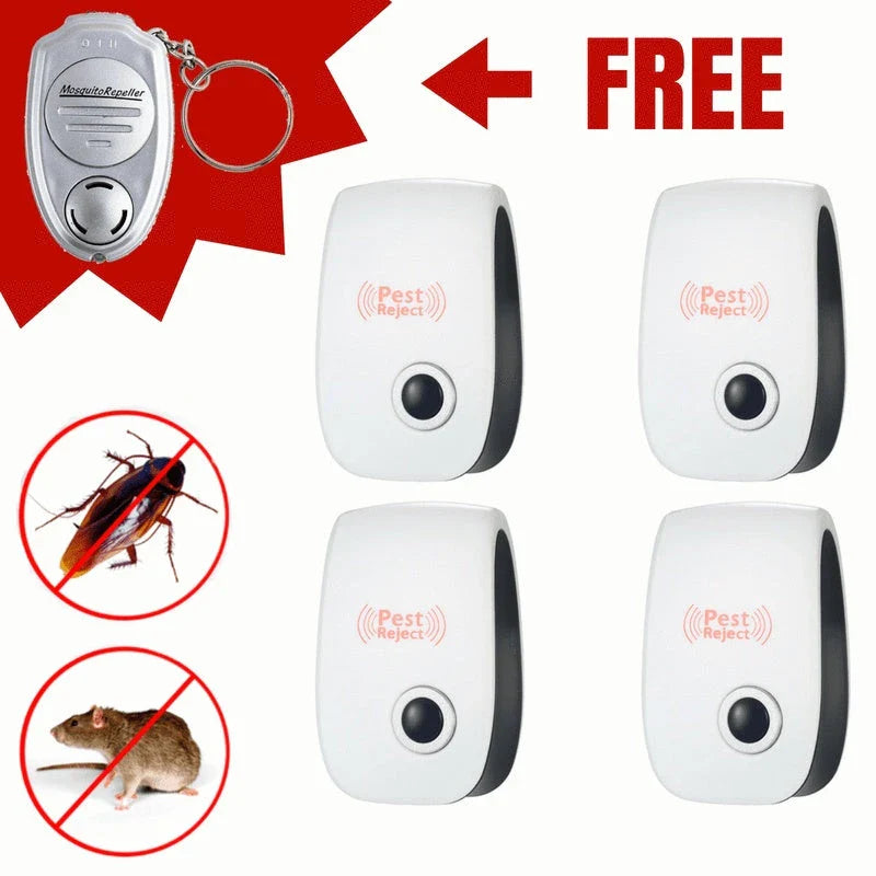Ultrasonic Pest Repeller - Effectively Repels Mosquitoes, Insects, and Mice from Your Home
