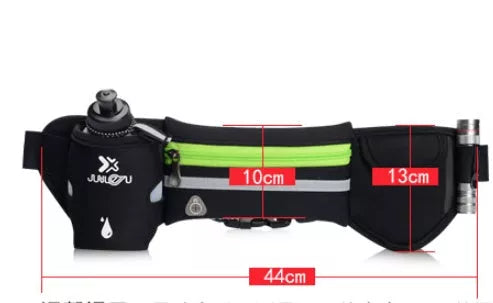 Men's outdoor sports bottle pocket with mobile phone holder in various colours