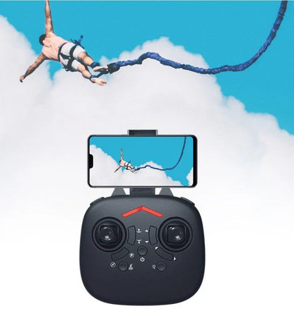 2-in-1 Foldable Drone and Motorcycle RC Toy with HD Camera for Aerial Photography and Ground Exploration