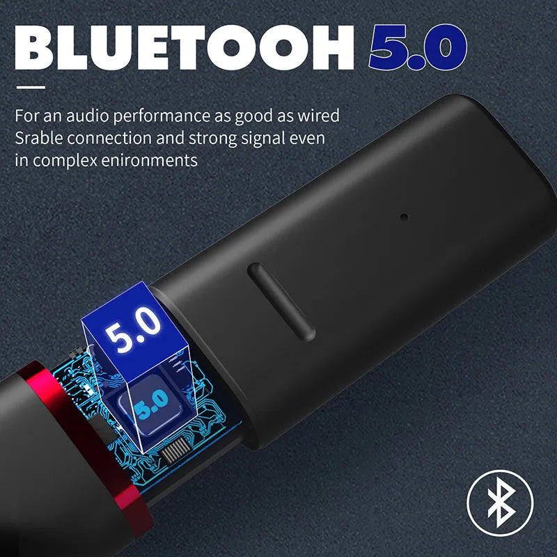 Bluetooth earphones wireless sport in-ear headphones with charging case V5.0 Jerry solution 5-8 hours play time 7-10 days standby capacity 50 mAh earphone battery 400 mAh charging box black white colour options