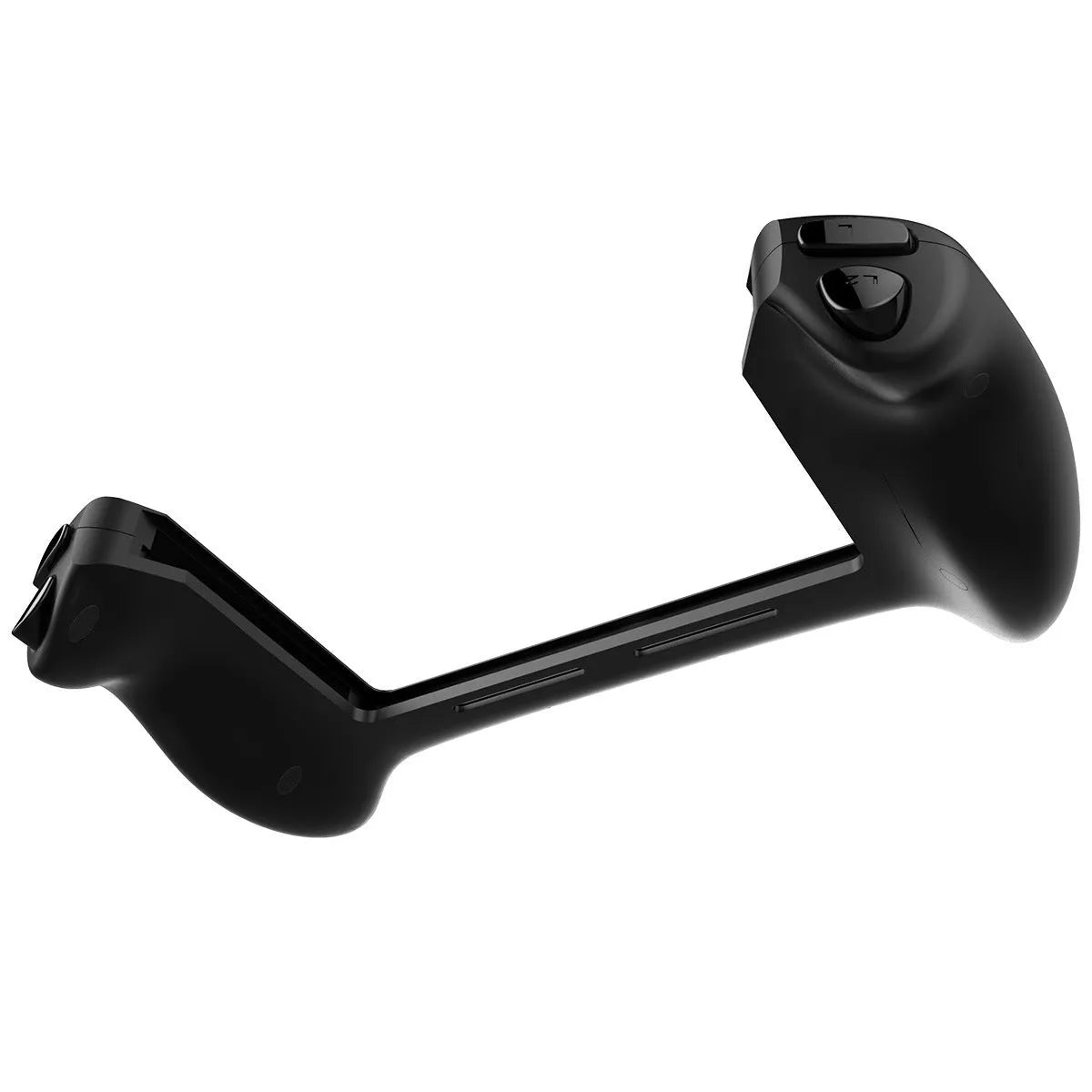 Black Bluetooth wireless gamepad controller for Nintendo Switch with ergonomic grip