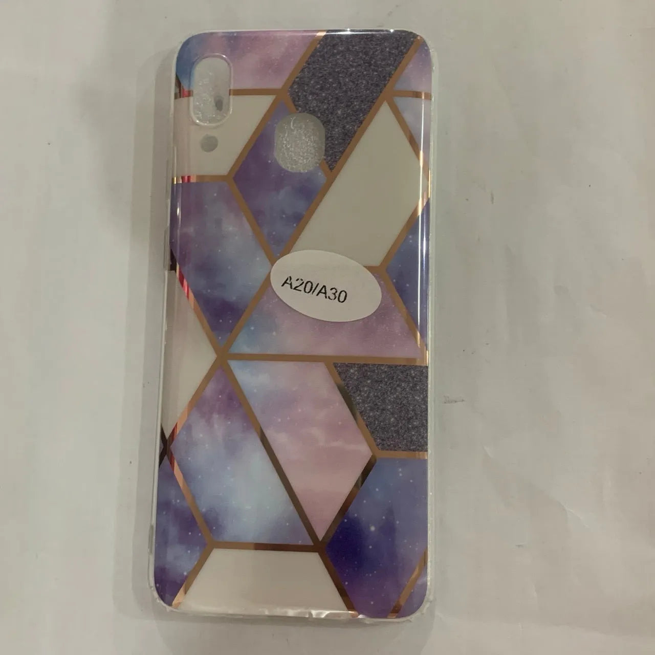 Electroplated marble mobile phone case for Huawei and Samsung smartphones with TPU construction and scratch-resistant finish