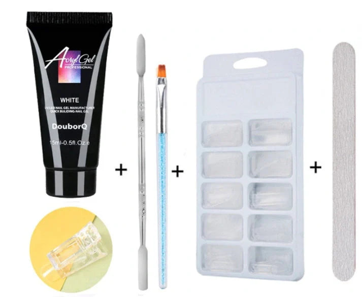 DIY Nail Polish Art Kit for creating professional manicures at home