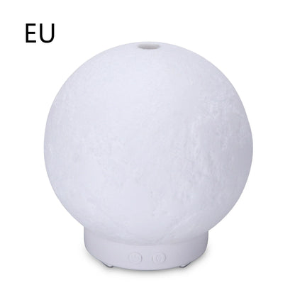 Calming Moon Light Ultrasonic Humidifier and Aroma Diffuser with Soothing Mist and Ambient Lighting