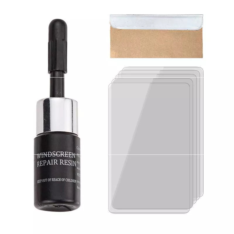 Car Window Glass Scratch and Crack Repair Kit with vacuum function and imported repair fluid