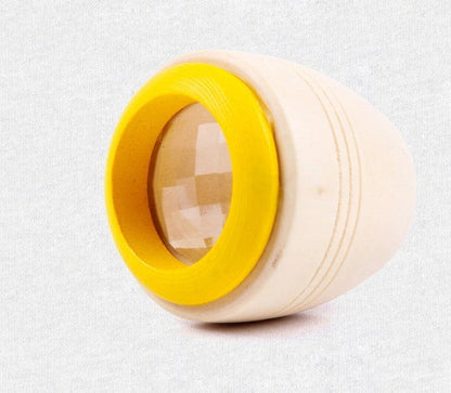Wooden Magic Kaleidoscope educational toy for children with rotating colour effects