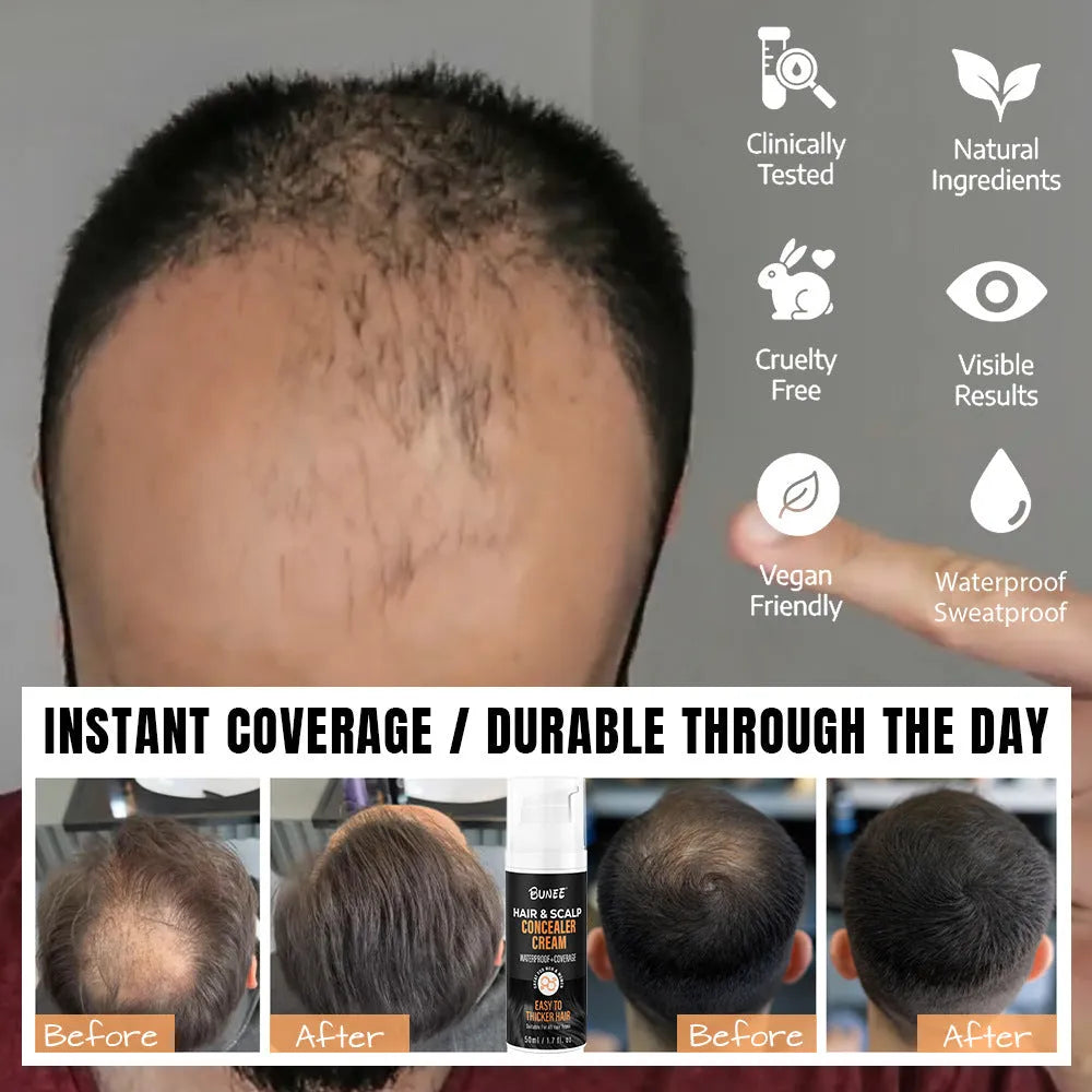 30 ml scalp concealer pomade for covering hair thinning and nourishing the scalp.