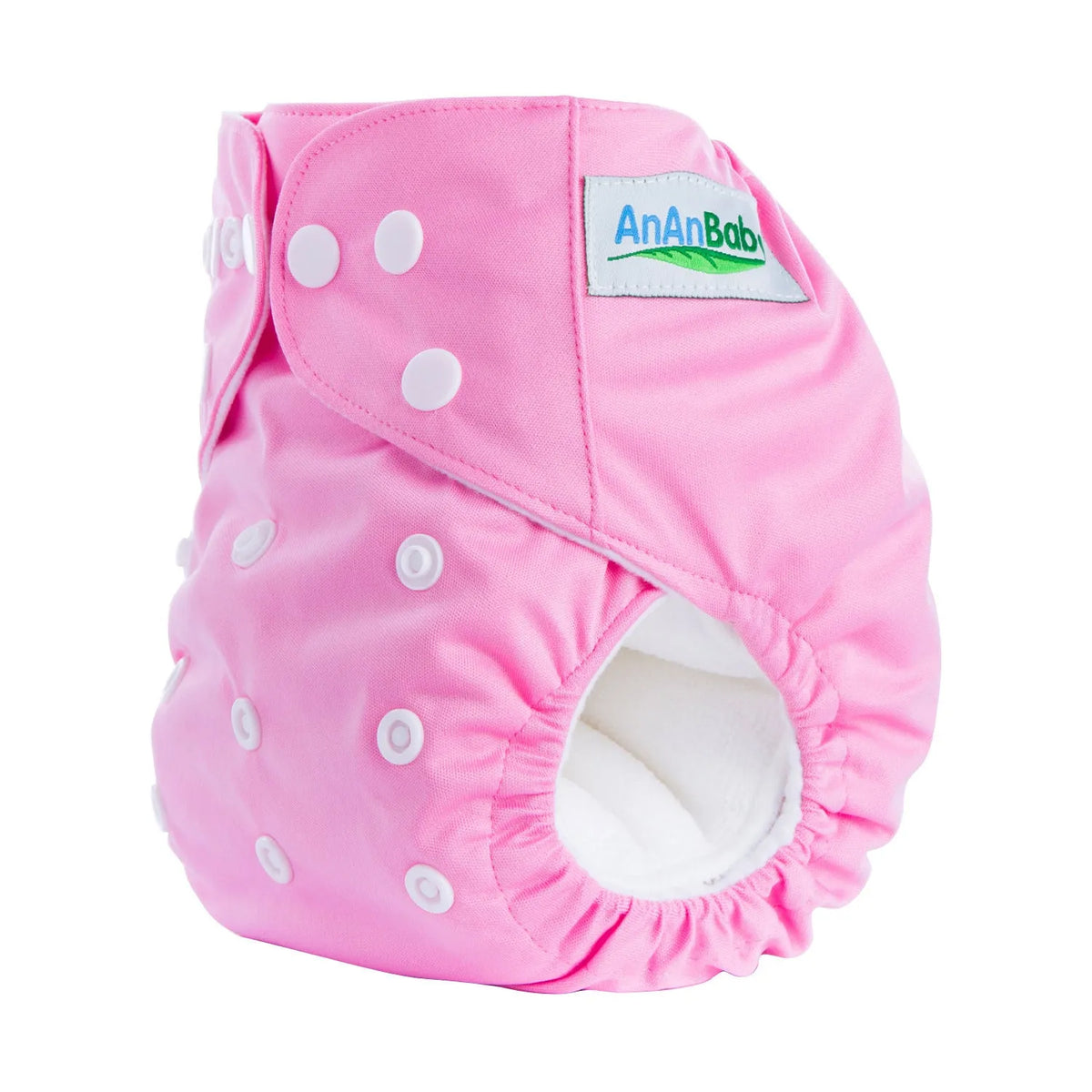 Solid colour leak-proof baby diaper pants with brushed cloth and bamboo charcoal lining, 36.5 x 32.5 cm