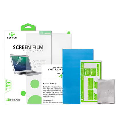 Matte screen protector film for MacBook Pro 13 inch 2016-2019 and MacBook Air 11.6 13.3, anti-scratch, 4 H