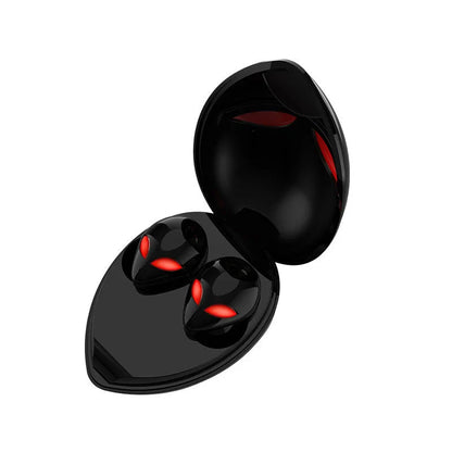 Creative Outer T8 Starman Bluetooth Headset with alien-inspired design, vibrant LED lights, and wireless charging capabilities