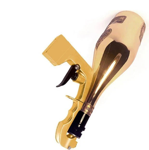Champagne Spray Cannon - A versatile wine accessory that transforms any champagne bottle into a sparkling celebration with adjustable pressure control.