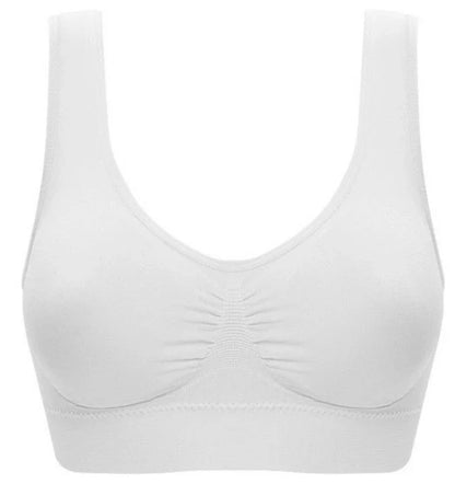Comfortable women's yoga sports bra top for workouts and fitness activities
