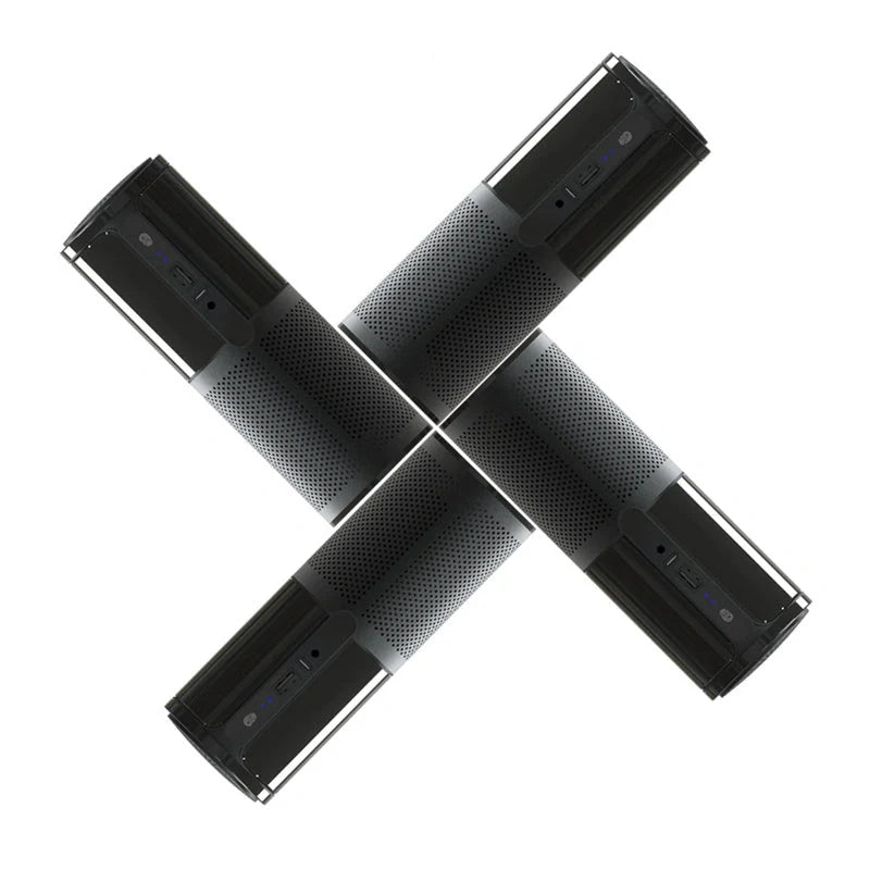 Compact car air purifier with HEPA technology in various colours