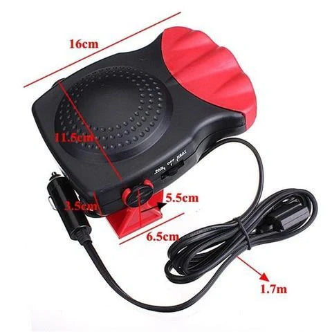 Homeenjoy UK Compact In-Car Windscreen Defroster with Heating and Cooling Modes