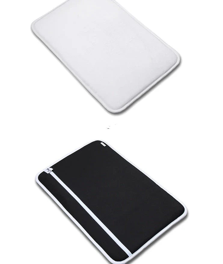 Smart pressure-sensitive alarm clock with LED display and memory foam base for comfortable, refreshing mornings