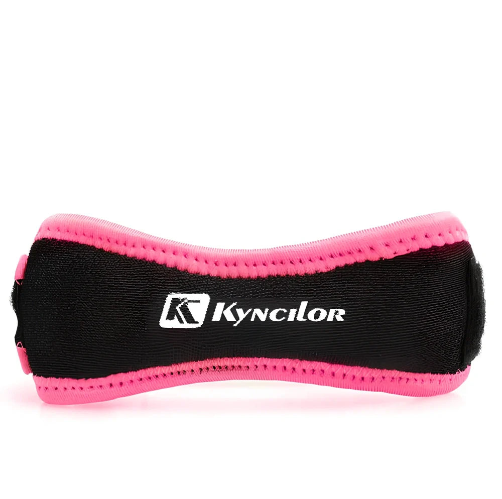 Tibia breathable knee strap in multiple colours with adjustable fastening for sports support