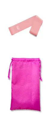 Resistance bands set made of 100% natural latex, five colours, 600mm x 50mm, for Pilates CrossFit fitness