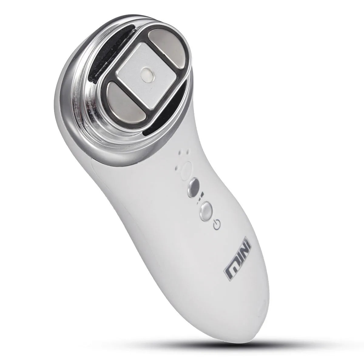 Mini ultrasonic scalpel 35W plug-in facial firming device in purple or red ABS, 25x12x7cm box, with gel