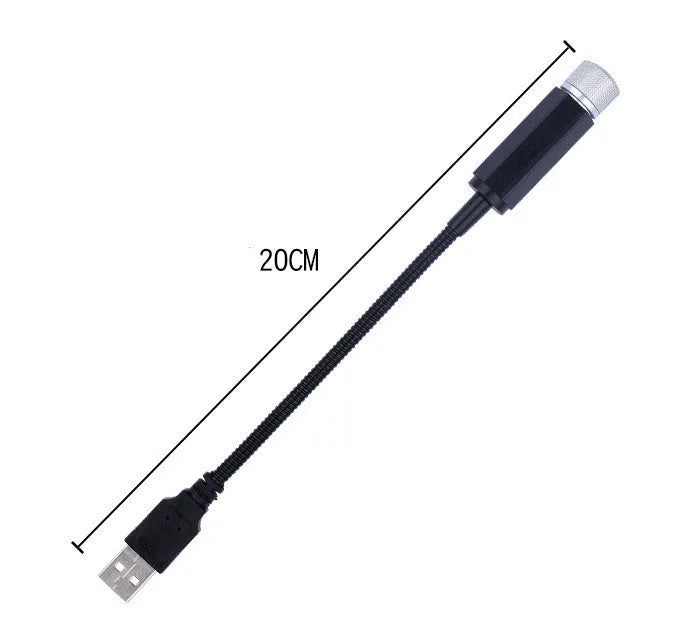 Purple starry sky car roof light for GM vehicles with aluminium housing and LED illumination