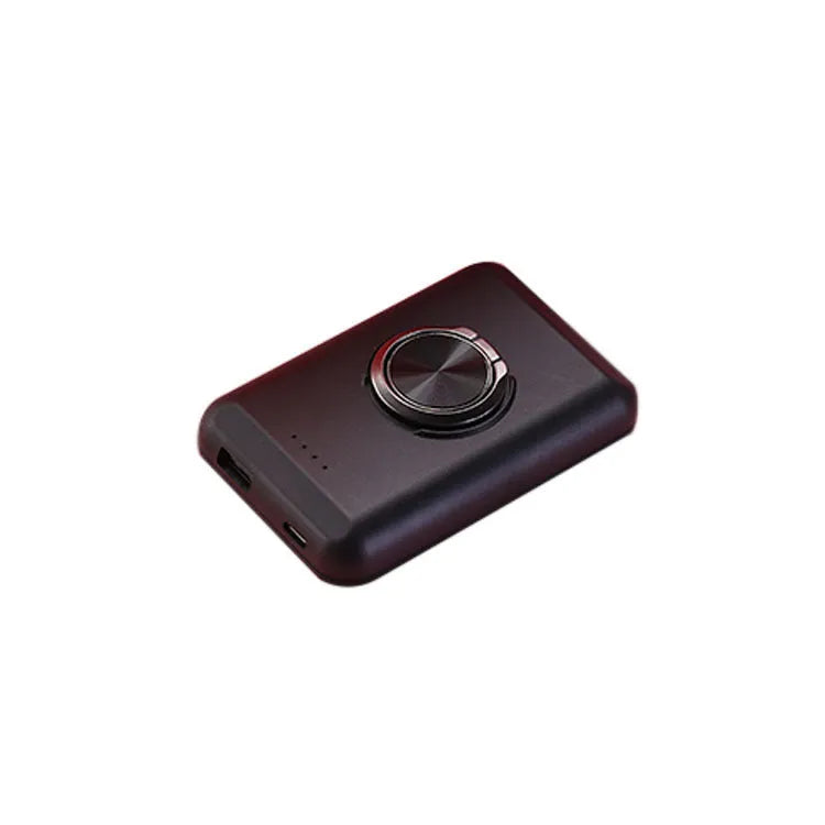 Ultra-thin magnetic power bank with back clip showing five colour options
