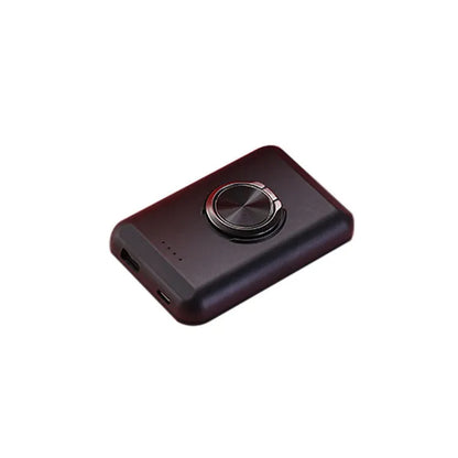 Ultra-thin magnetic power bank with back clip showing five colour options