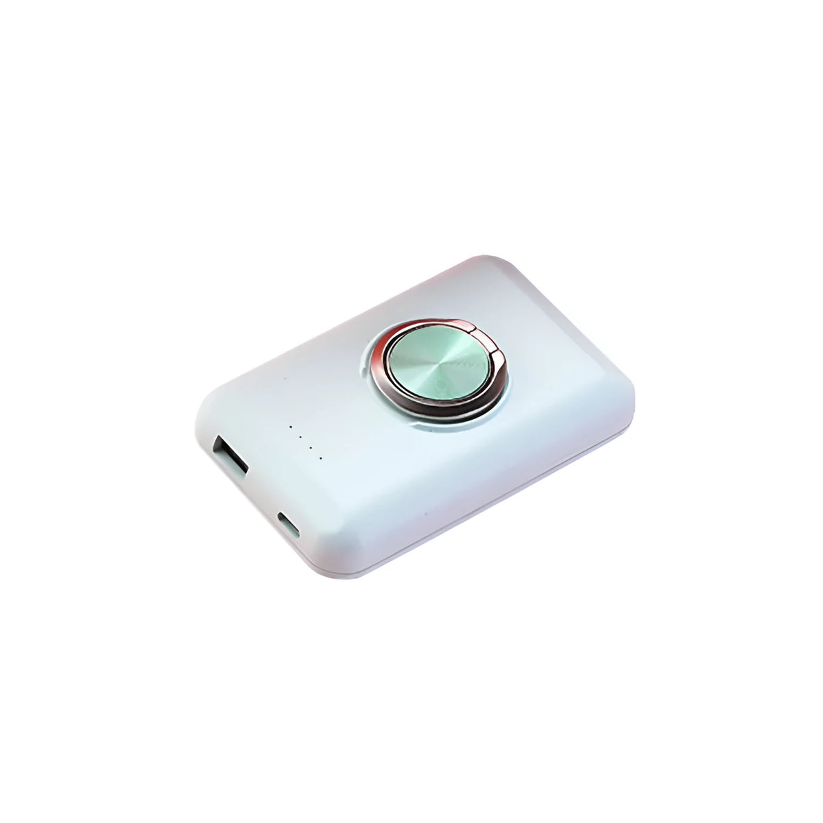 Ultra-thin magnetic power bank with back clip showing five colour options