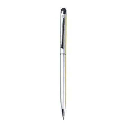 Rotating metal capacitive pen with 0.5mm tip for touch screen signatures in seven colour options