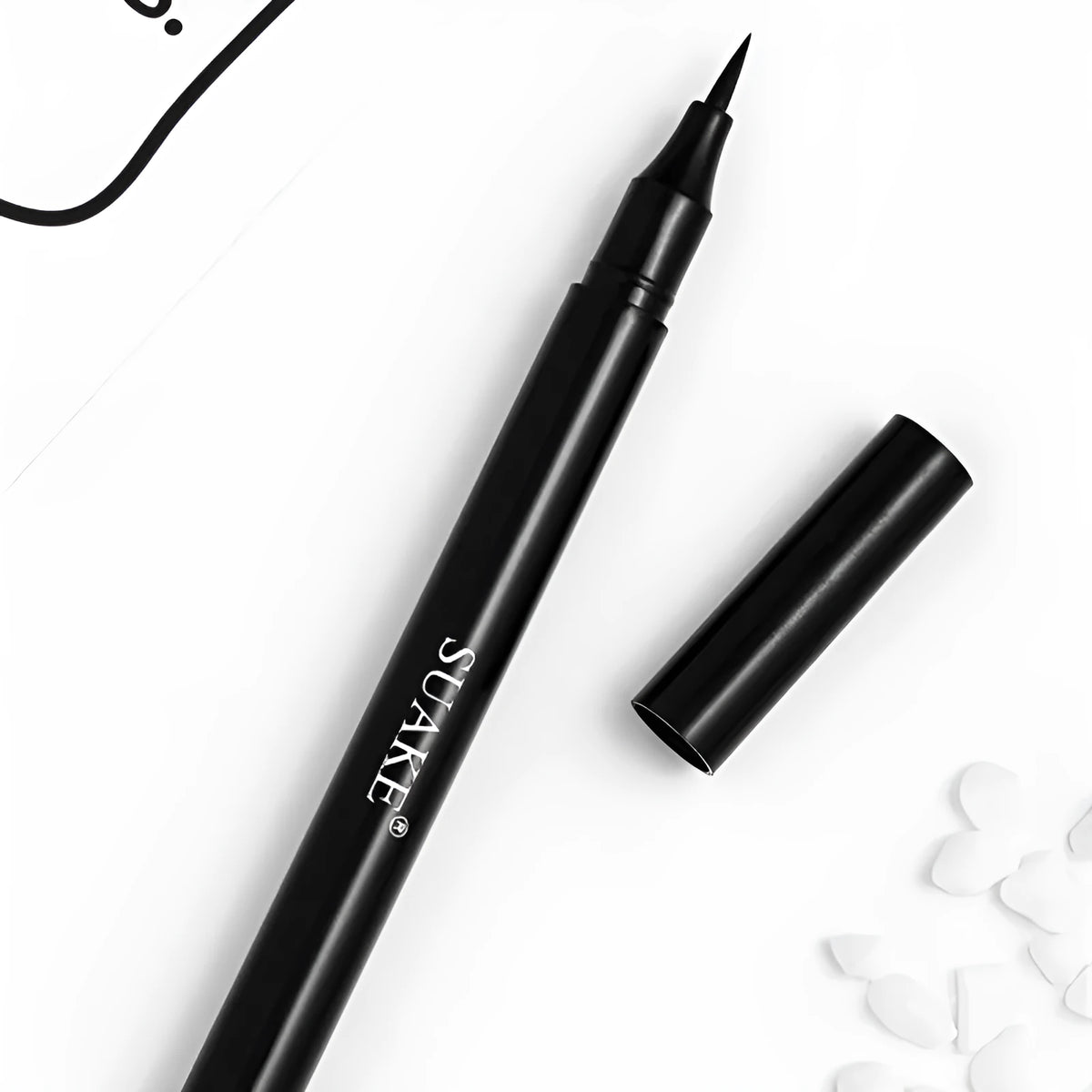 1.5g black liquid eyeliner for quick-drying waterproof eye definition