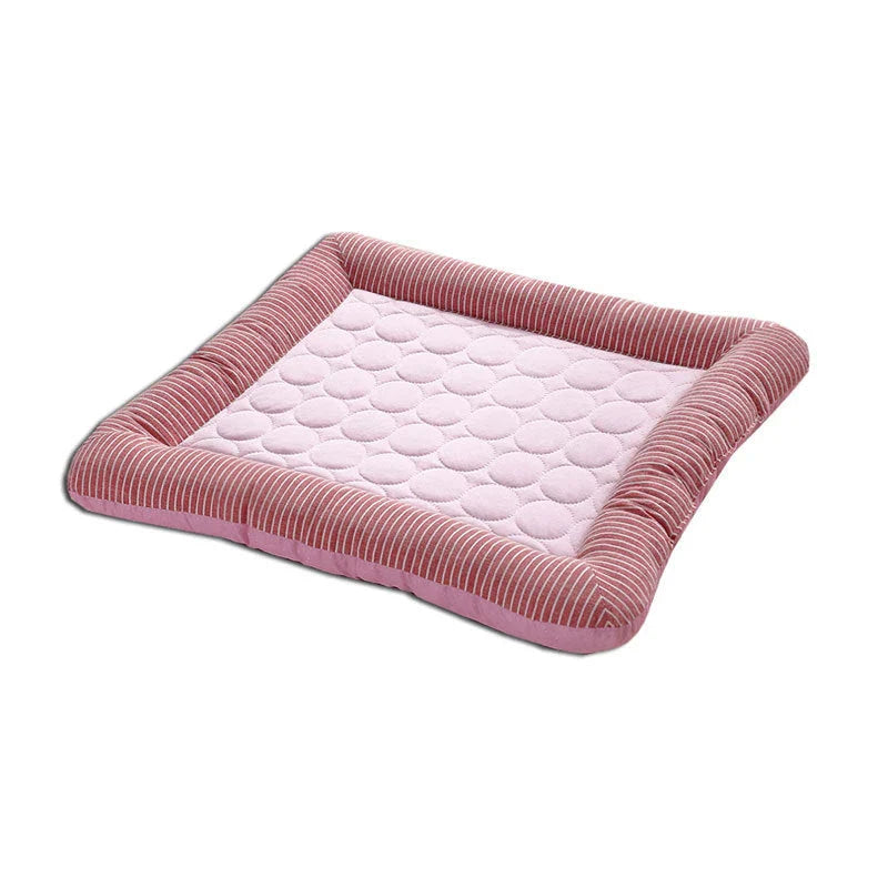 Cooling Pet Bed - Relieve Summer Heat for Dogs & Cats with High-Tech Cooling Cloth