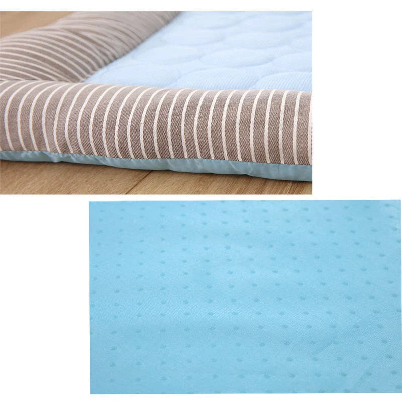 Cooling Pet Bed - Relieve Summer Heat for Dogs & Cats with High-Tech Cooling Cloth