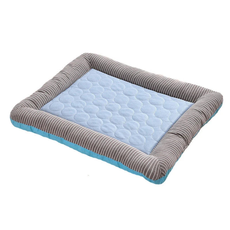 Cooling Pet Bed - Relieve Summer Heat for Dogs & Cats with High-Tech Cooling Cloth