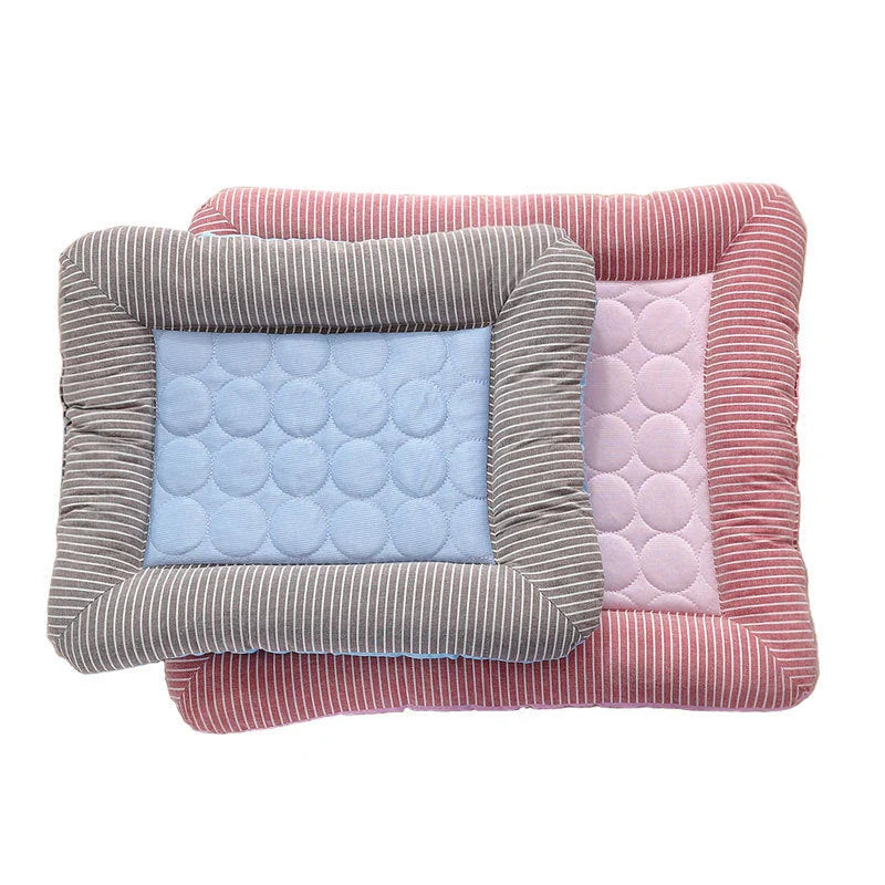 Cooling Pet Bed - Relieve Summer Heat for Dogs & Cats with High-Tech Cooling Cloth