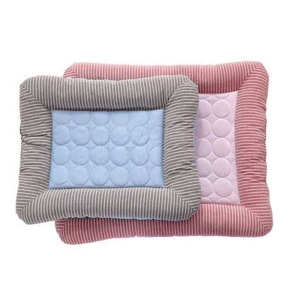 Cooling Pet Bed - Relieve Summer Heat for Dogs & Cats with High-Tech Cooling Cloth