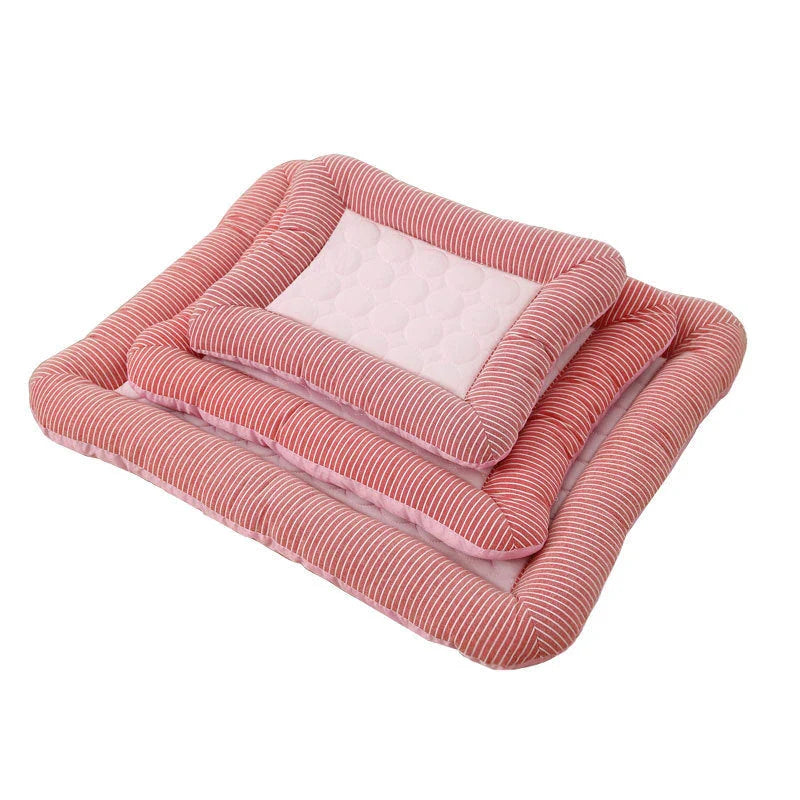 Cooling Pet Bed - Relieve Summer Heat for Dogs & Cats with High-Tech Cooling Cloth