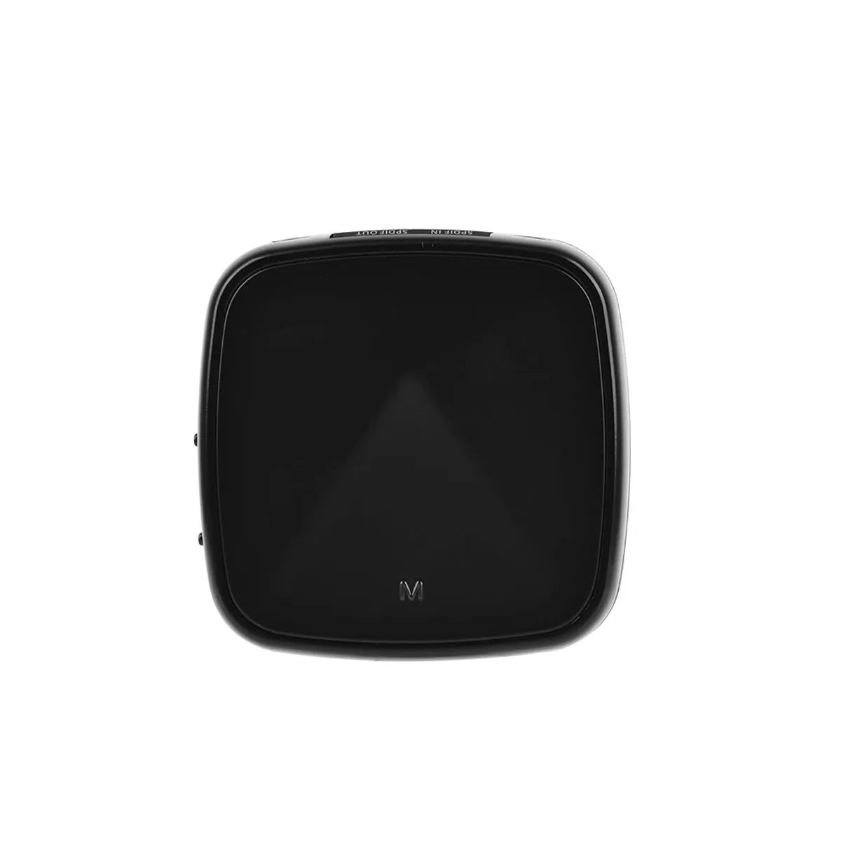 Black optical fibre Bluetooth 5.0 adapter with CSR8675 chip for wireless audio transmission