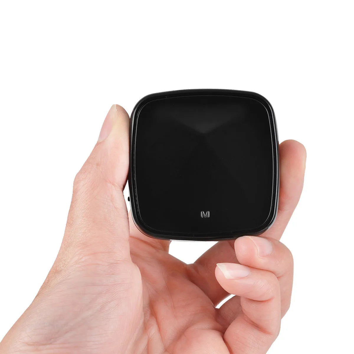 Black optical fibre Bluetooth 5.0 adapter with CSR8675 chip for wireless audio transmission
