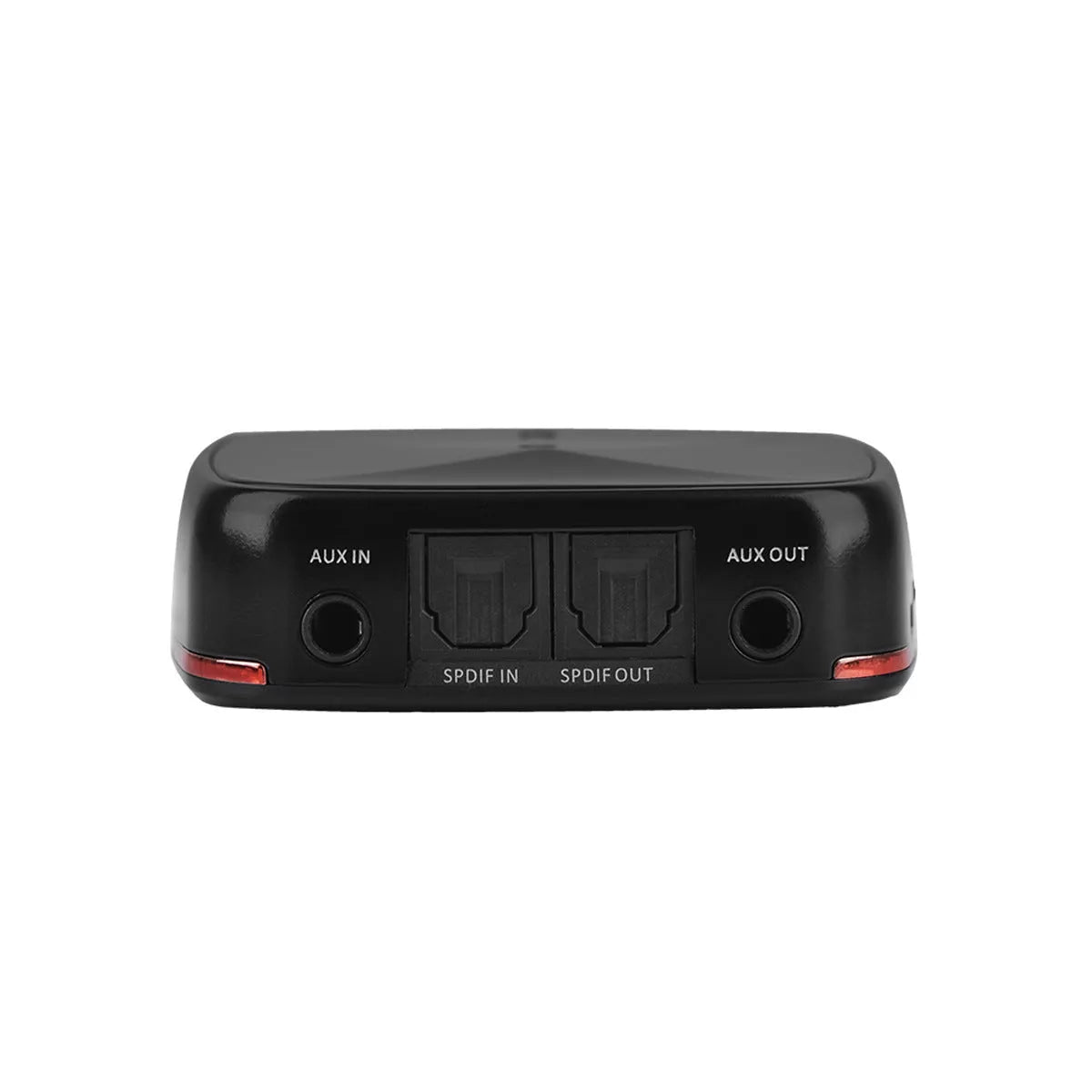 Black optical fibre Bluetooth 5.0 adapter with CSR8675 chip for wireless audio transmission