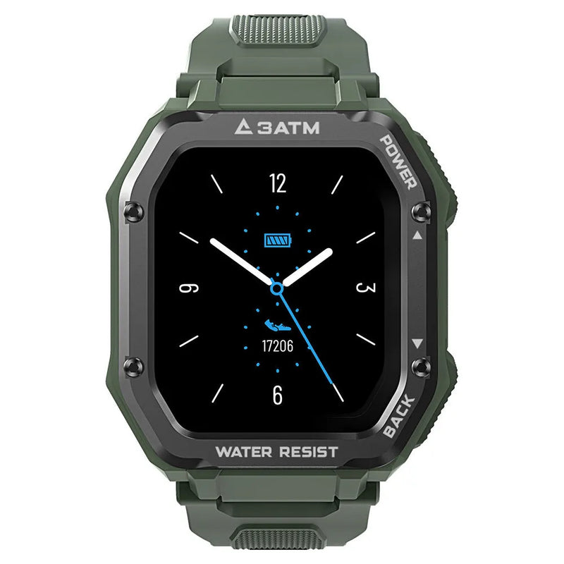 Outdoor Sports Smart Watch with a 1.69-inch Rugged Display and 20 Activity Tracking Modes for Heart Rate, Sleep, and Blood Oxygen Monitoring