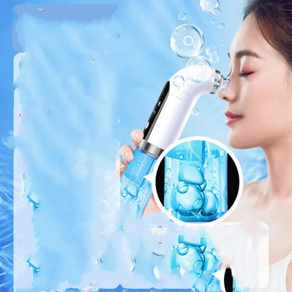 Electric Vacuum Blackhead Acne Pore Cleaner with six replaceable probes
