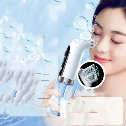Electric Vacuum Blackhead Acne Pore Cleaner with six replaceable probes