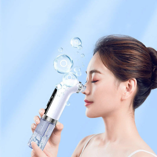 Electric Vacuum Blackhead Acne Pore Cleaner with six replaceable probes