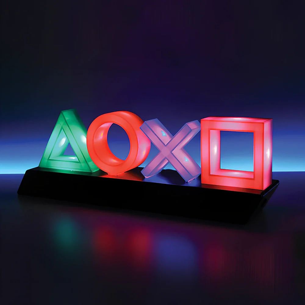 E-Sports game atmosphere night light with colourful LED effects and compact 300mm design