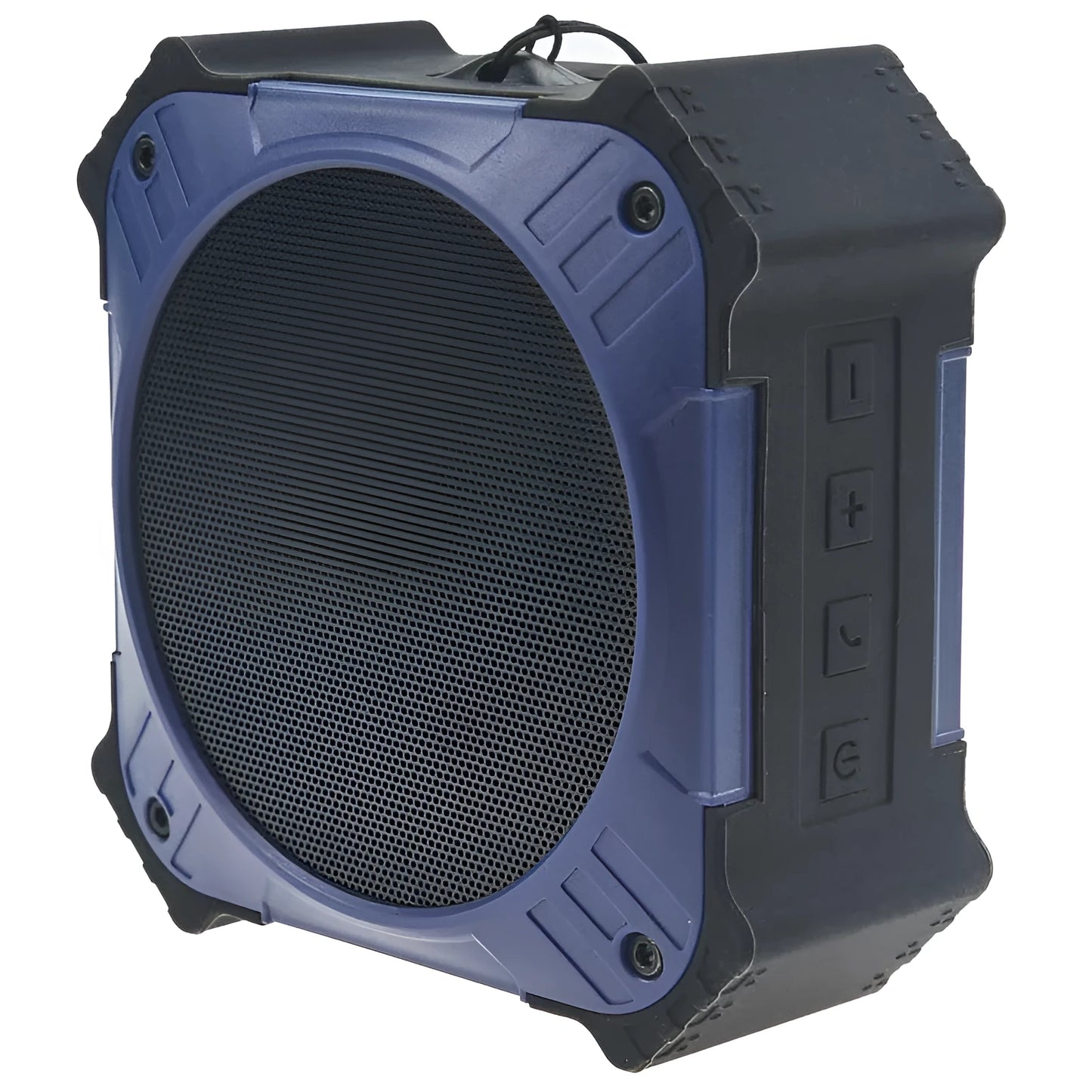 Black or blue compact waterproof 20h playtime portable Bluetooth outdoor speaker 10.1x10.1x4.7cm
