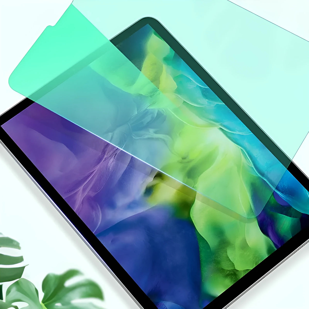 Tempered glass iPad screen protector for Pro 11, Pro 12.9 and mini 4/5 with anti-blue light and anti-fingerprint coating